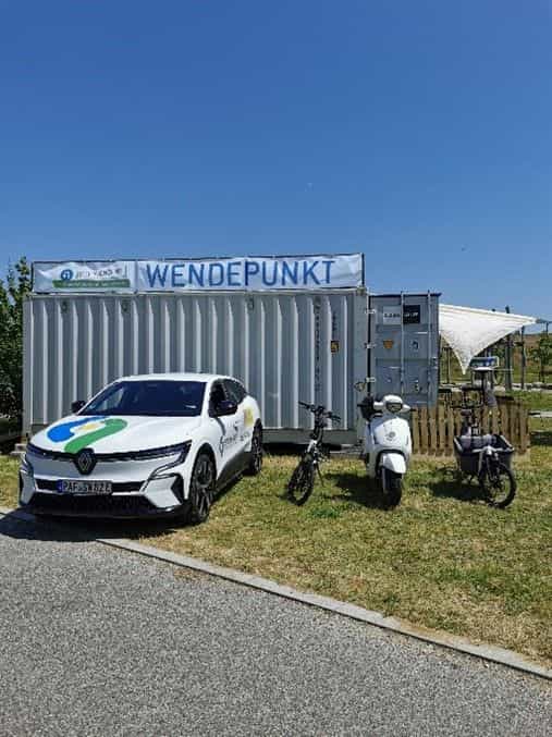 Mobilitätsstation im ecoQuartier