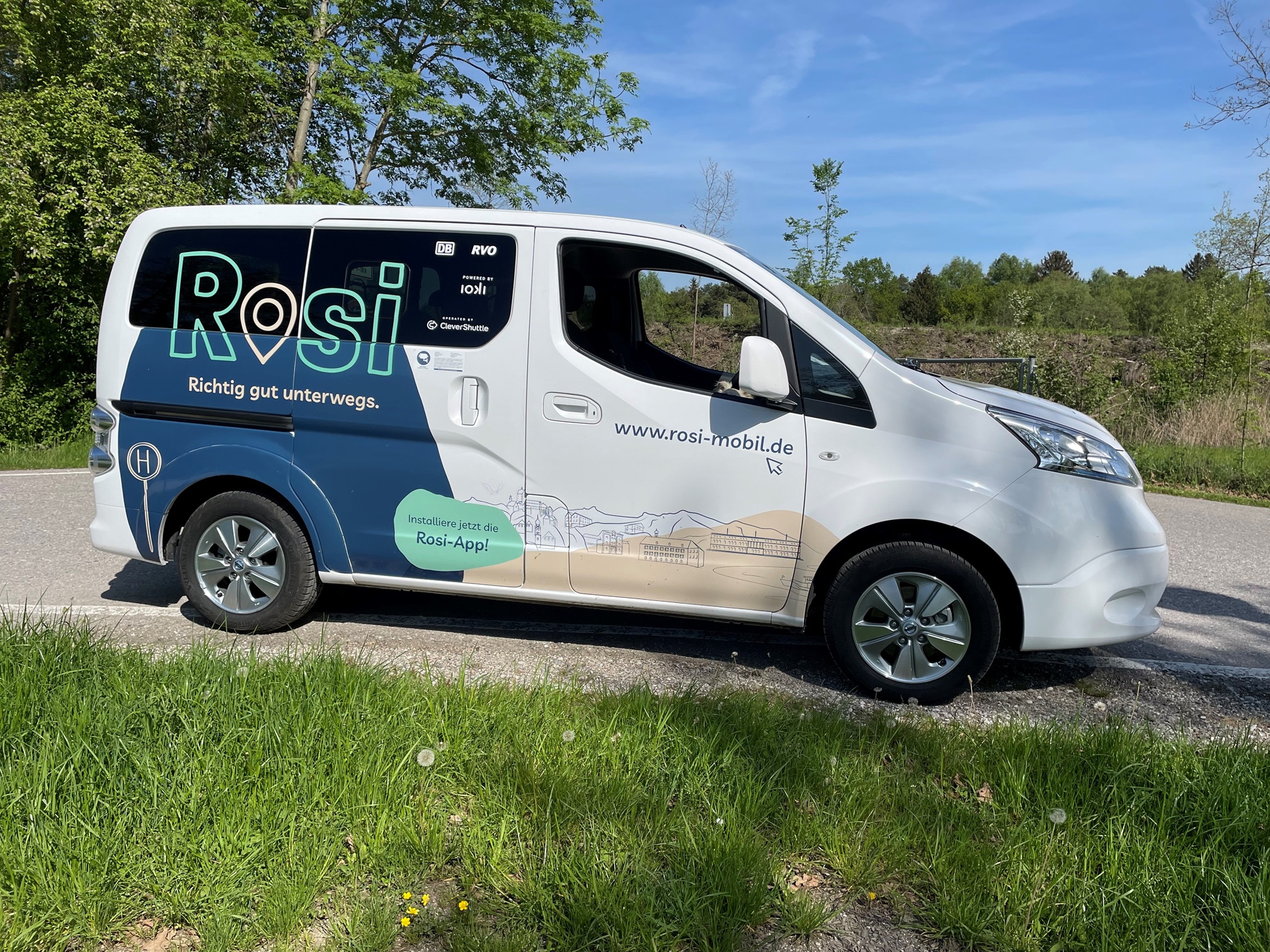 Rosi-Mobil am Chiemsee